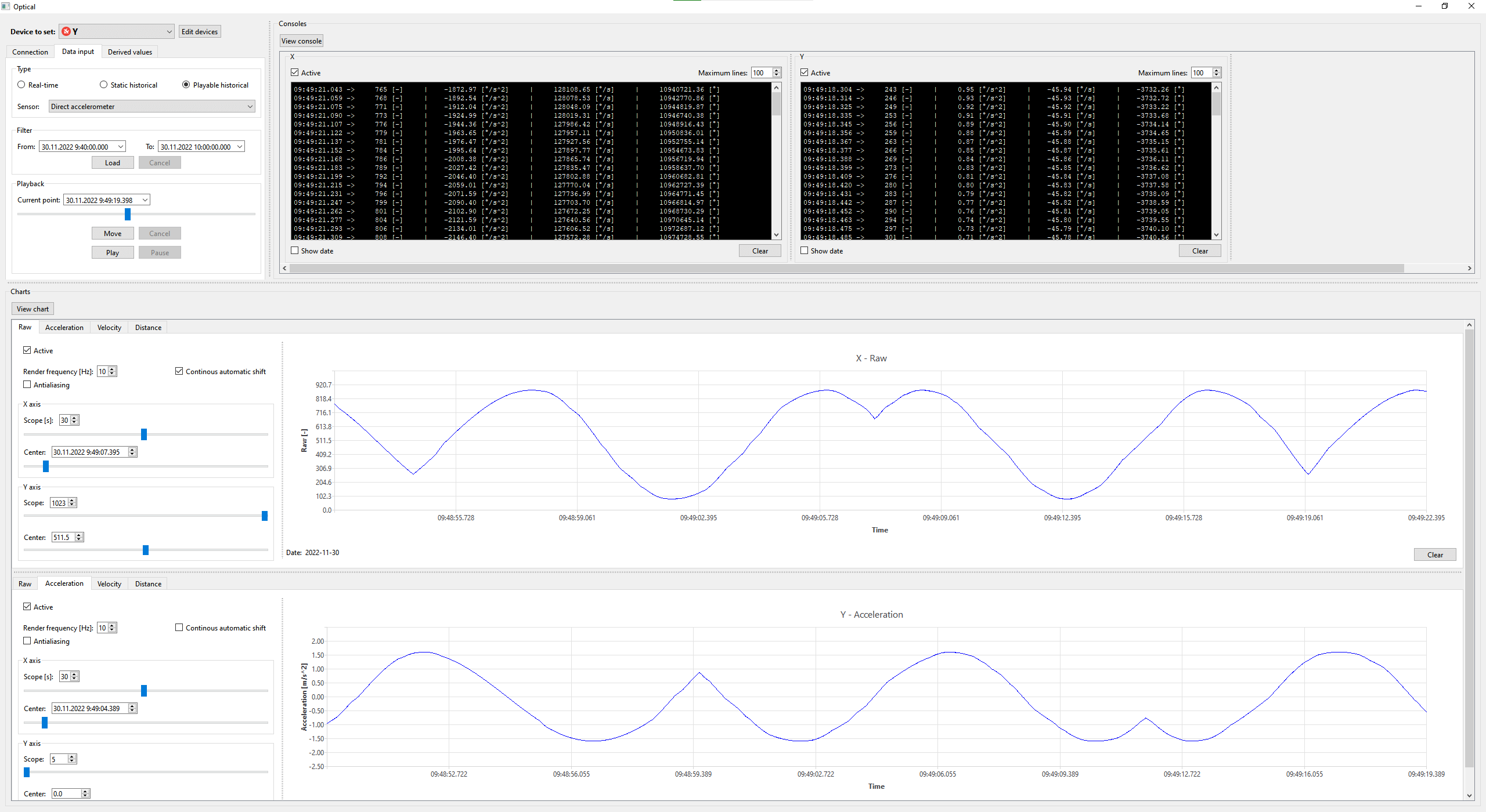 IoT&nbsp;application user interface